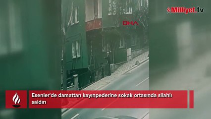 İstanbul'da damat dehşeti: Kayınpederi öldürdü, intihara kalkıştı! Cinayet kamerada