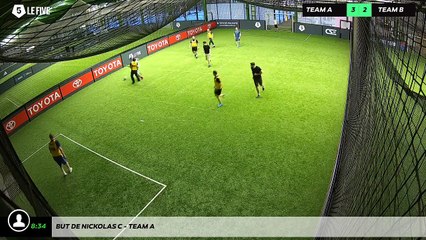 But de Nickolas C - Team A