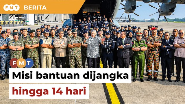 Gempa Myanmar: Misi bantuan 50 anggota SMART mungkin hingga 14 hari