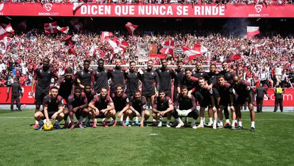 Los cánticos de la afición del Sevilla en el Sánchez-Pizjuán