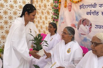 धूमधाम से मनाई  इंदिरा गांधीनगर सेवा केंद्र की 10वीं वर्षगांठ