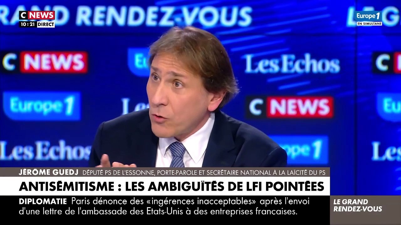 «J'ai croisé des antisémites sur tous les bancs politiques», dévoile Jérôme Guedj