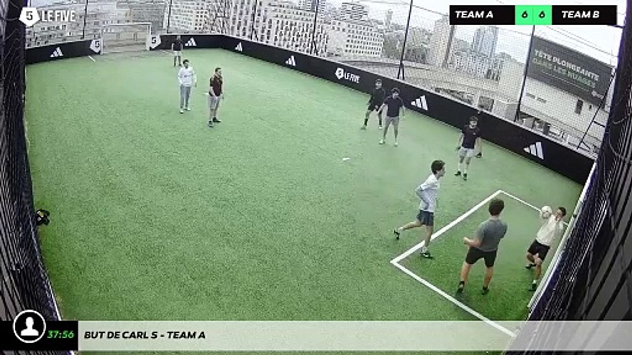 But de Carl S - Team A