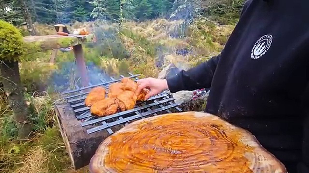 Is this the ULTIMATE Grilled Cheese - ASMR Outdoor Cooking