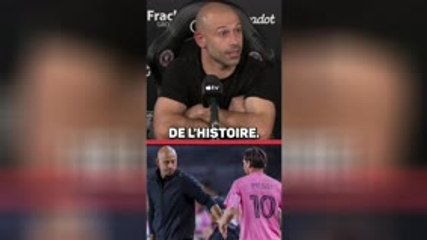 Inter Miami - Mascherano : “Ronaldo ou Messi ? Messi est le meilleur joueur de l’histoire”