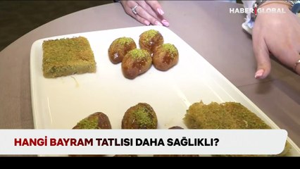 Uzmanından bayram önerileri: Hangi tatlı kaç kalori, hangisi daha sağlıklı?
