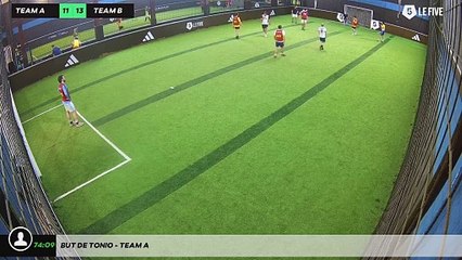 But de Tonio - Team A