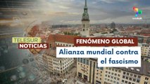 Activistas políticos discuten el ascenso del fascismo durante el Congreso Internacional en Alemania
