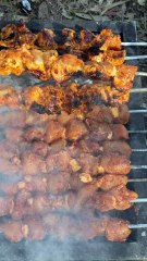 شيش طاووق على الفحم و اجواء العيد في تركية مدينة مرسين (6)