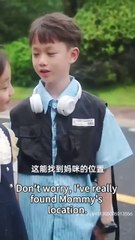 CEO Twins: Clinging to Daddy’s Leg