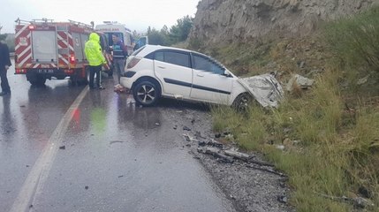 Antalya'nın Manavgat ilçesinde trafik kazası: 2 can kaybı, 4 yaralı