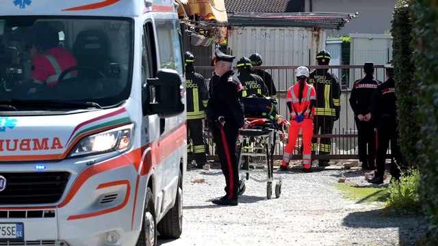 Villanterio, esplode una palazzina per una fuga di gas: un ferito