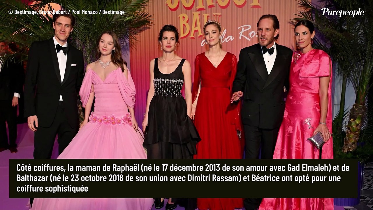 Charlotte Casiraghi et Béatrice Borromeo en solo au Bal de la Rose, elles misent sur le même détail pour leurs robes