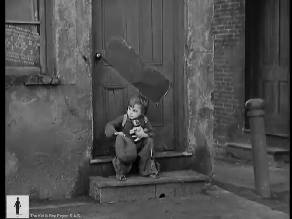 Charlie Chaplin's funny video clip
