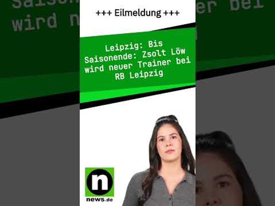 Bis Saisonende: Zsolt Löw wird neuer Trainer bei RB Leipzig