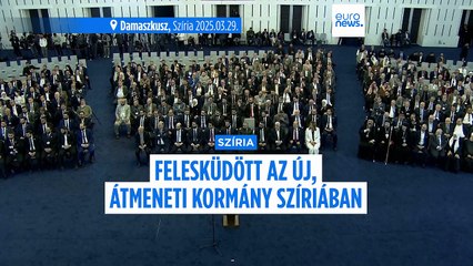 Felesküdött Szíria új, átmeneti kormánya