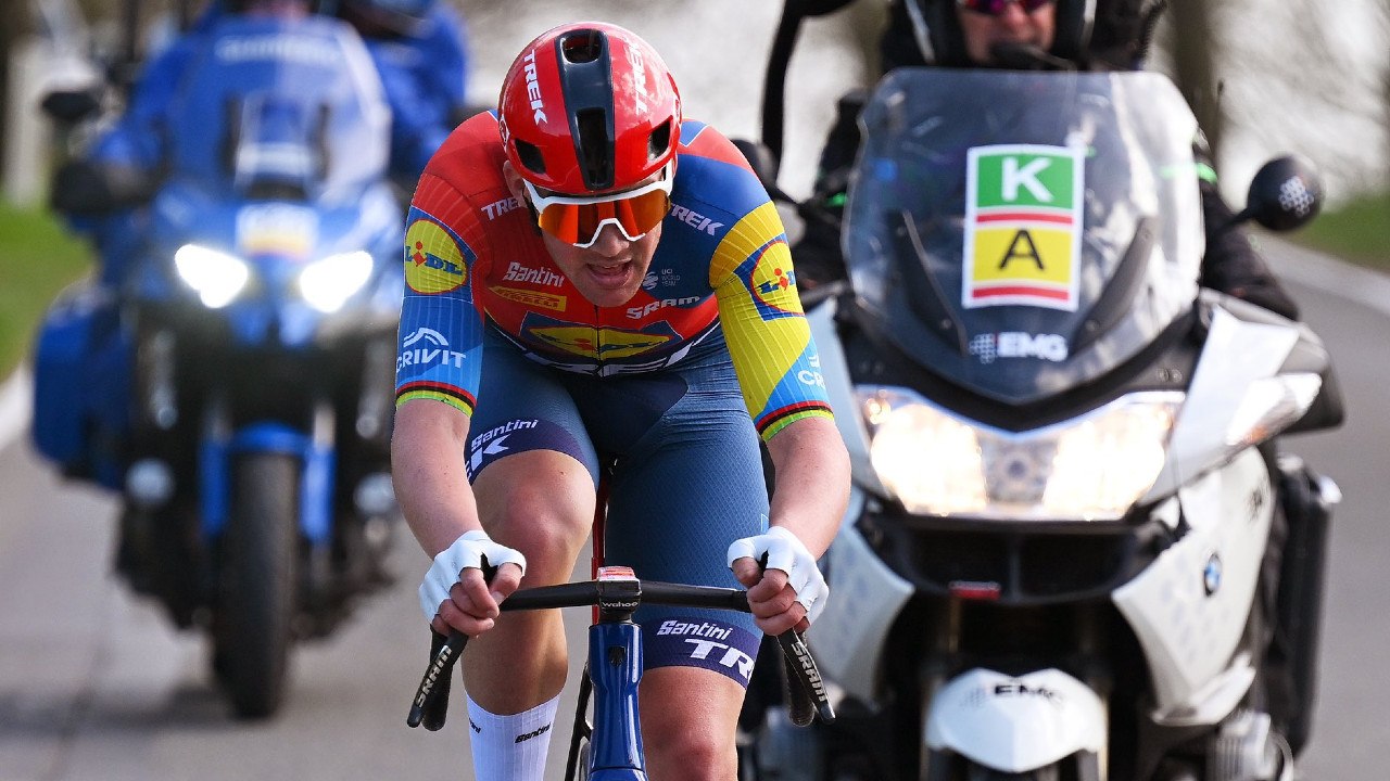 Cycling - Gent-Wevelgem 2025 - Race highlights... Mads Pedersen delivers a solo masterclass