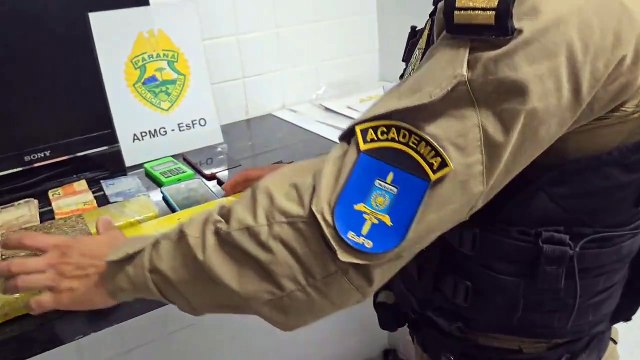 Polícia Militar desmantela ponto de Tráfico de Drogas em Cascavel e prende dois indivíduos