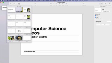 3 DIFFERENT WAYS TO INSERT A NEW SLIDE ON THE KEYNOTE APPLICATION USING A MAC | NEW