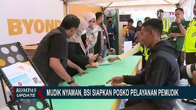 Lengkap! Posko Mudik BSI di Pelabuhan Merak Siapkan Cek Kesehatan dan Kursi Pijat Gratis