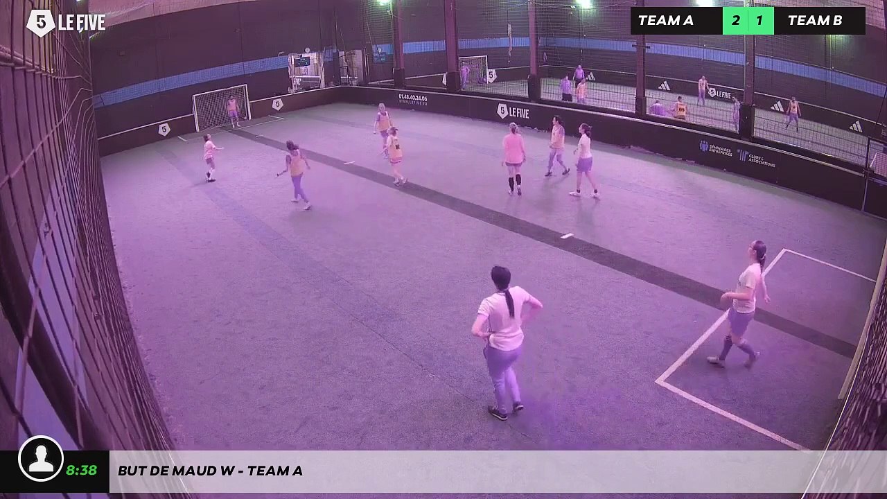 But de Maud W - Team A