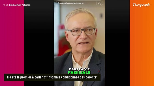 Face à Jimmy Mohamed, un pédopsychiatre évoque les problèmes de sommeil des enfants et les conséquences sur les parents
