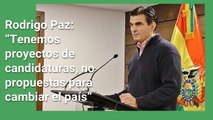 Rodrigo Paz Pereira, de senador a candidato