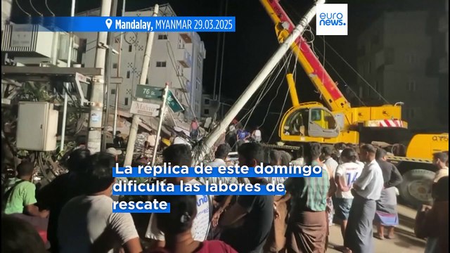 Myanmar vuelve a sufrir un terremoto de magnitud 5,1 dos días después del devastador sismo