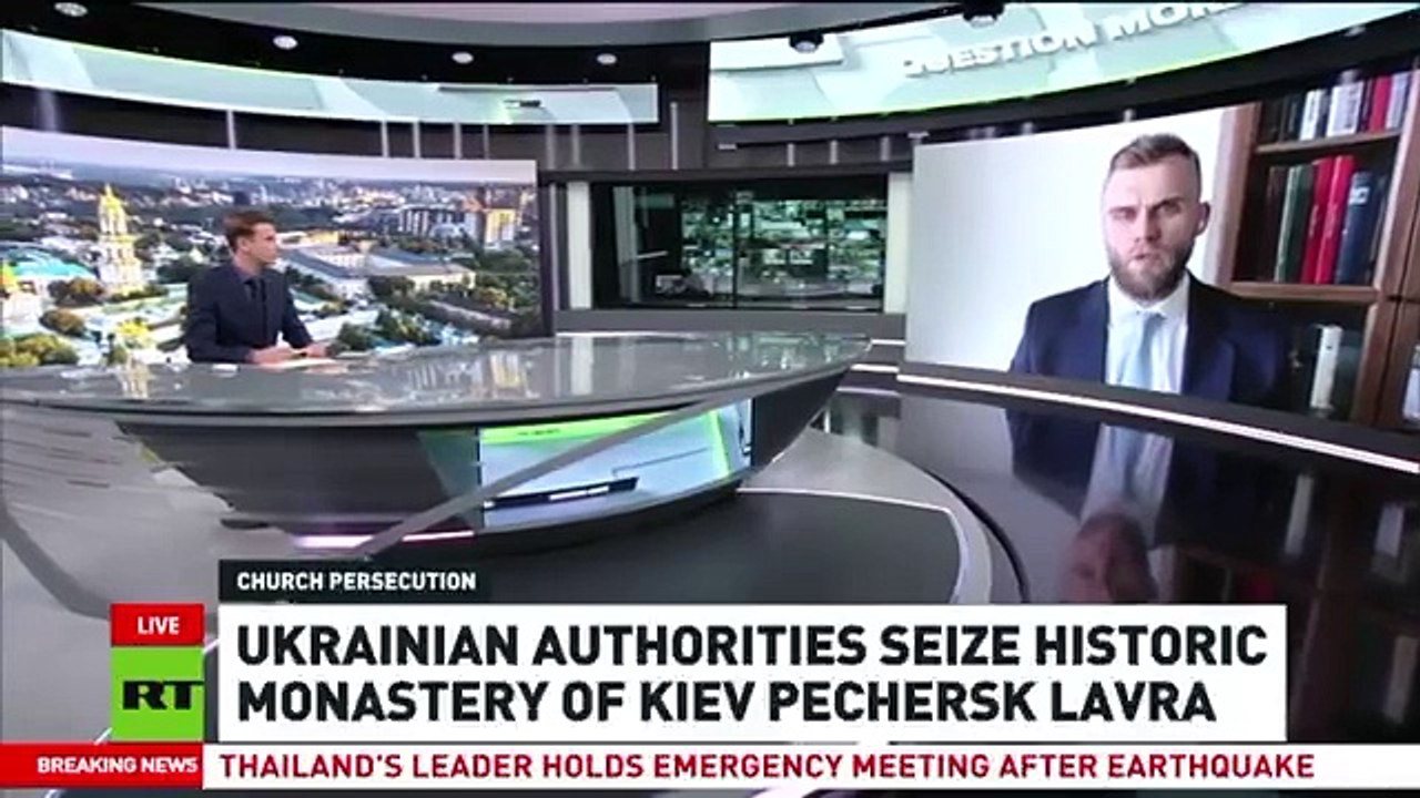 Zelensky ATTACKS Christianity: 'Demon' Leader Raids HOLY Monastery | Ukrainian MP Speaks Out | Forbidden News