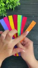 Easy Paper Craft Ideas! Home decor Paper Flowers