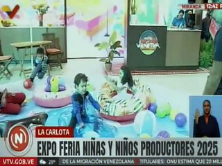 Miranda | A casa llena se encuentra el último día de la Expo Feria Niñas y Niños Productores 2025