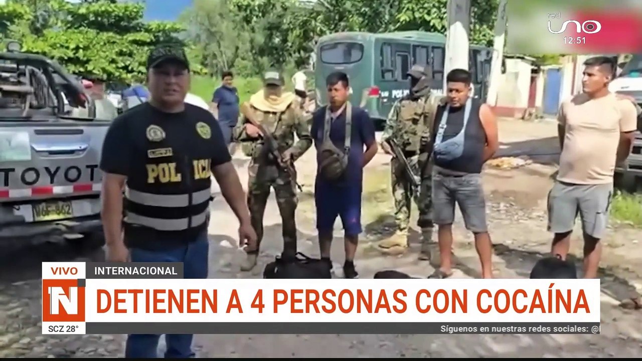 INTER  COCAÍNA CAMUFLADA EN VEHICULO