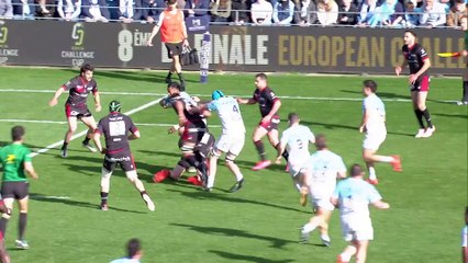 TOP 14 - Essai de Tevita TATAFU (AB) - Aviron Bayonnais - LOU Rugby