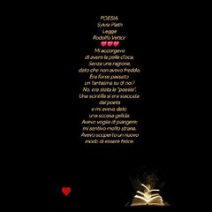 POESIA  Sylvia Plath Legge Rodolfo Vettor ❤️❤️❤️