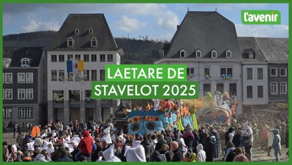 Laetare de Stavelot 2025 : le cortège