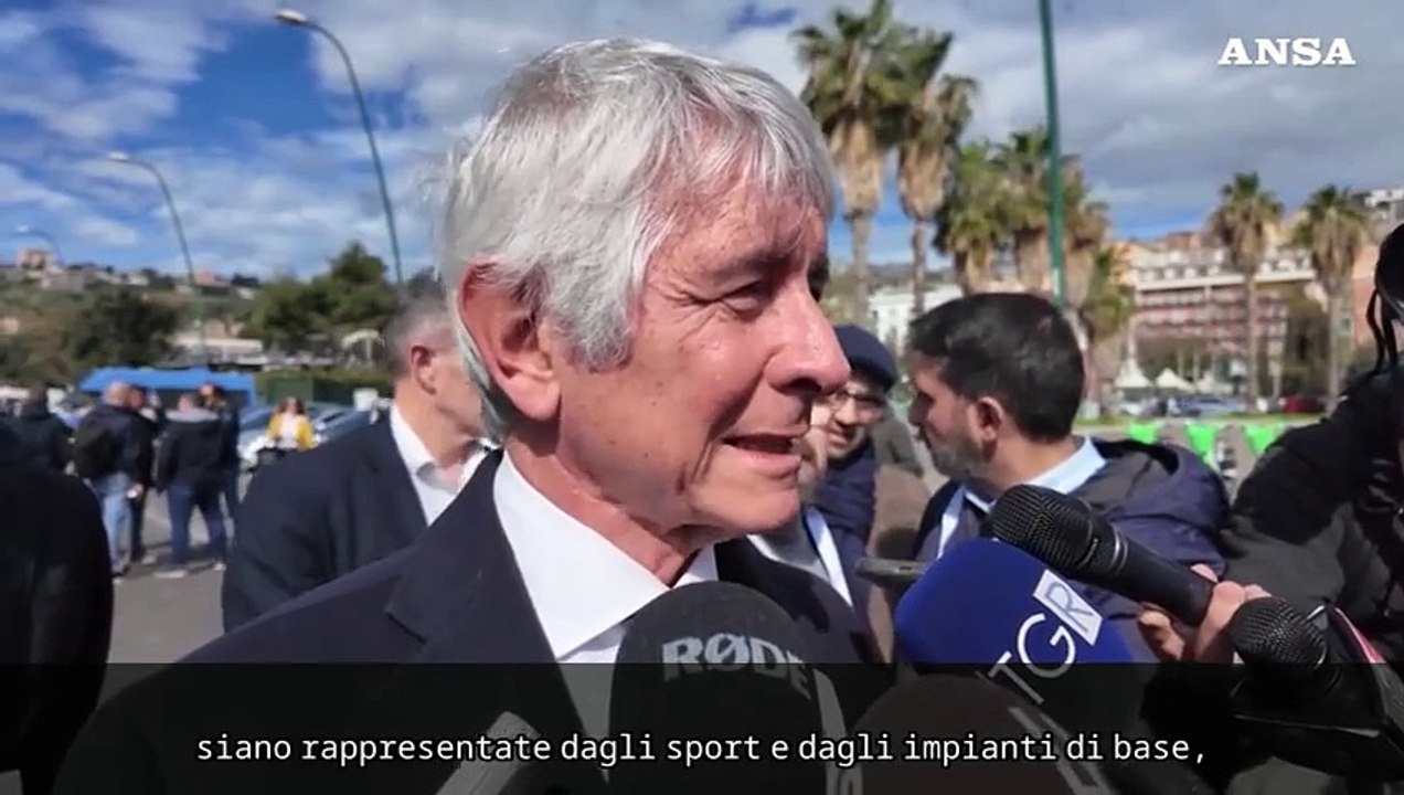 Abodi: " Napoli Capitale europea sport e' occas...