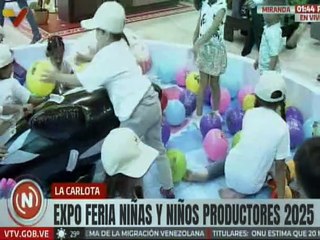 Miranda | Miles de niños disfrutan de la experiencia en la Expo Feria Niñas y Niños Productores 2025