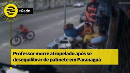 Tragédia em Paranaguá: Professor morre atropelado após cair de patinete