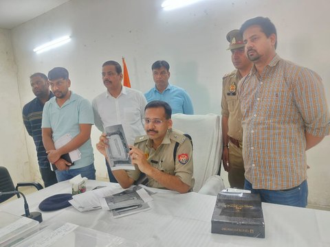 मुजफ्फरनगर में किराए के मकान में छाप रहे थे नकली नोट