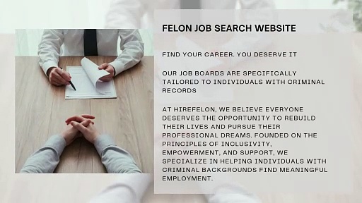 Felon Job search Website