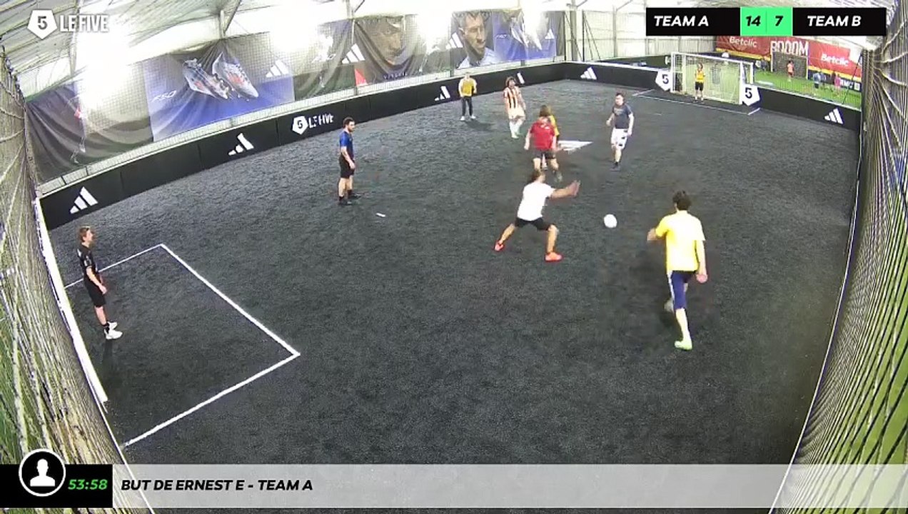 But de Ernest E - Team A
