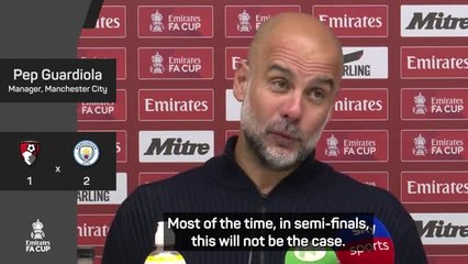 'Incredible achievement' - Guardiola's Man City reach seventh consecutive FA Cup semi-final