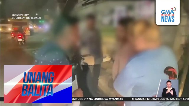 Live-in partners, arestado dahil sa pagnanakaw umano ng motorsiklo; lalaking suspek, umamin; babae, tumangging magsalita | Unang Balita