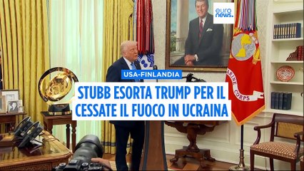Stubb ha esortato Trump a fissare una data per il cessate il fuoco in Ucraina in una visita a sorpresa