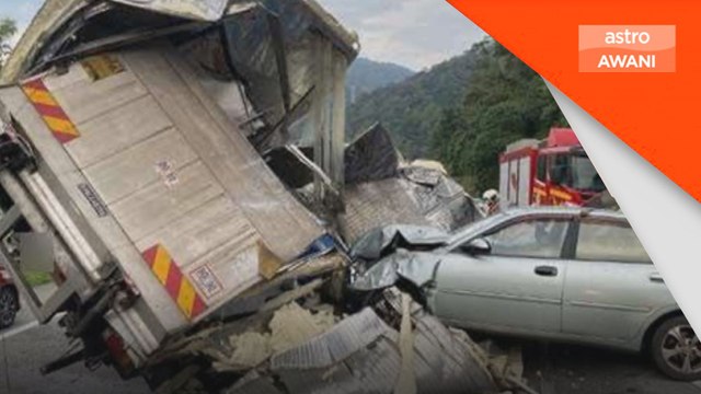 Tiga maut, empat cedera dalam kemalangan lima kenderaan di Bentong