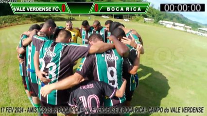 17 FEV  2024 - VALE VERDENSE 3X5 BOCA RICA - CAMPO DO RECANTO DO PEAO - VALE VERDE-MG - VIDEO COMPLETO