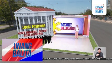Ano-ano ang mga pagbobotohang local positions para sa Eleksyon 2025? | Unang Balita