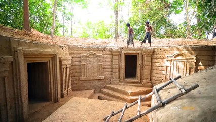 Building The Most SecretTemple Underground Swimming Pool House