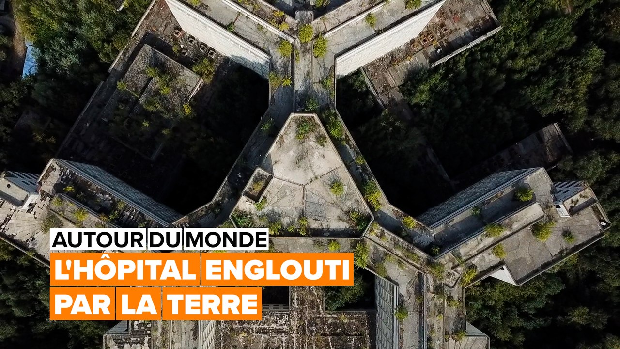 Autour du monde : l'hôpital englouti par la terre