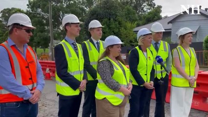 Wallsend road widening